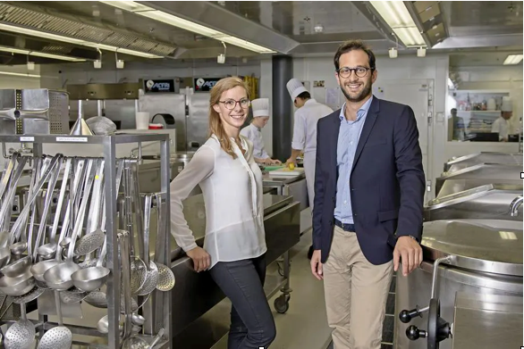 Charlotte de La Baume & Mathias Faigaux